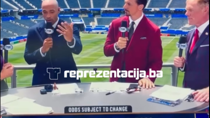 Ibrahimović i Henry zapjevali novi hit: 'I am from Bosnia...'