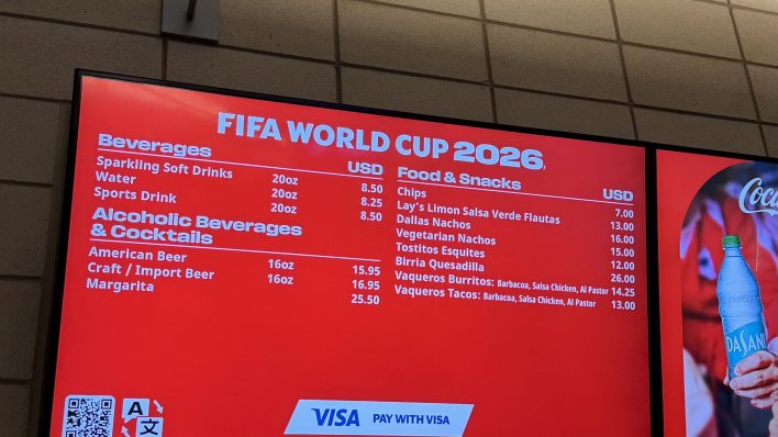 Cijene na stadionu u Dallasu ogromne: Pogledajte koliko koštaju pivo i hrana