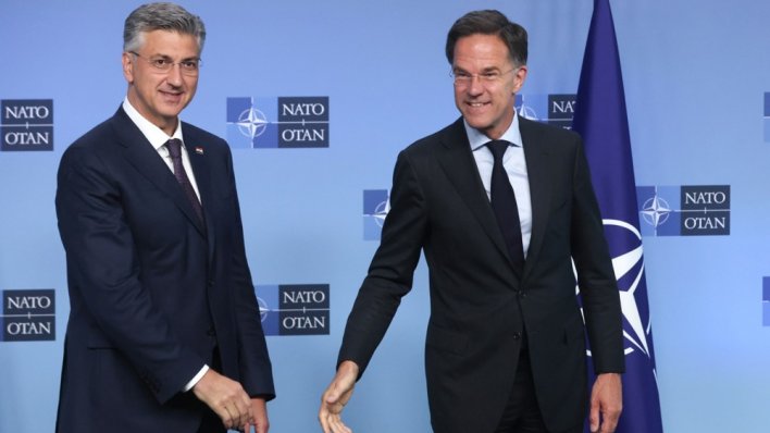 Plenković s Rutteom: Razgovarali smo o daljnjem jačanju obrambenih sposobnosti Hrvatske