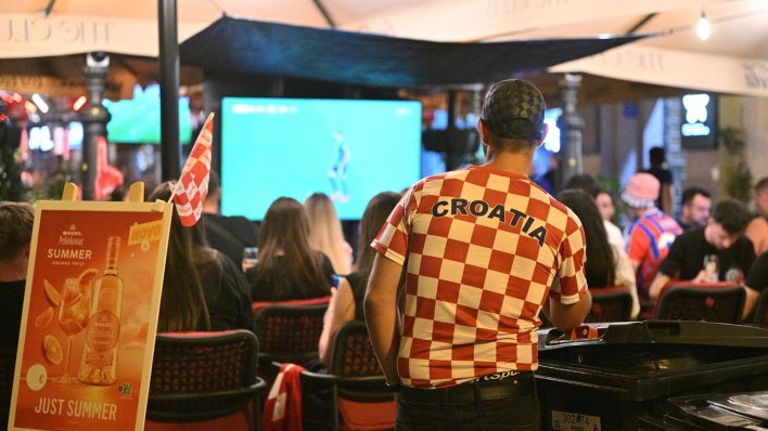 Pogledajte slavlje u Sarajevu kad je Hrvatska postigla gol