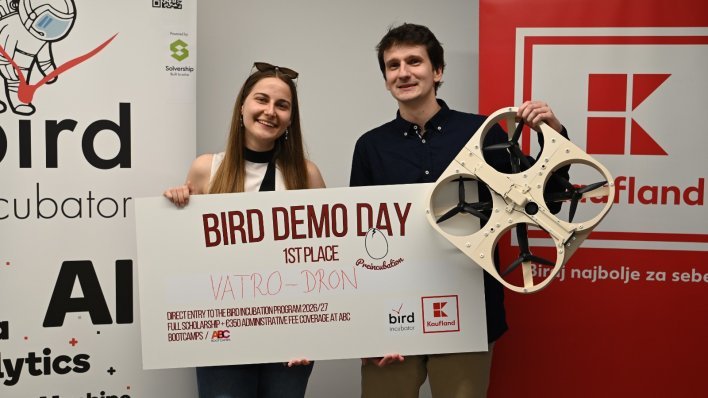 12 novih startupova predstavilo svoje ideje pred žirijem, pobjedu odnio Vatro-dron