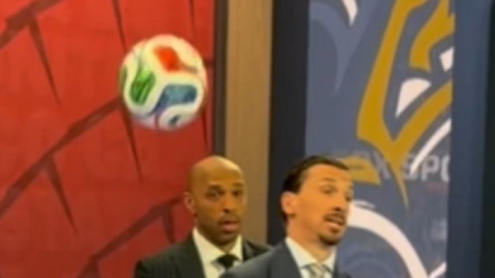 Pogledajte kakav su šou Zlatan Ibrahimović i Thierry Henry napravili u pauzi između utakmica