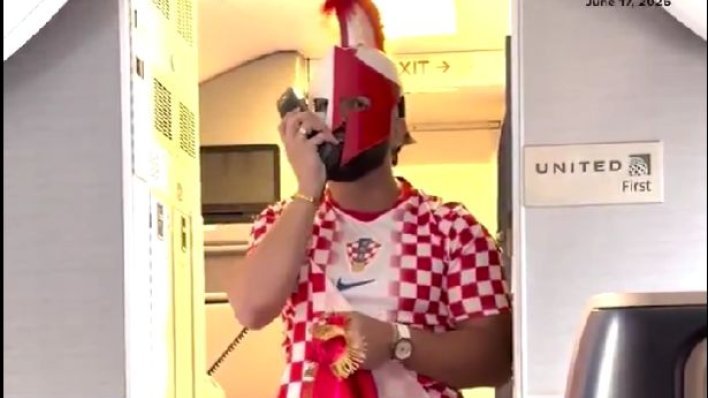 Neočekivana scena na letu United Airlinesa za SP: 'Podržite moju Hrvatsku'