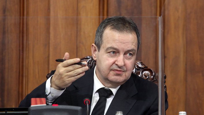 Dačić u Skupštini Srbije izveo performans: 'To je zvučni top'