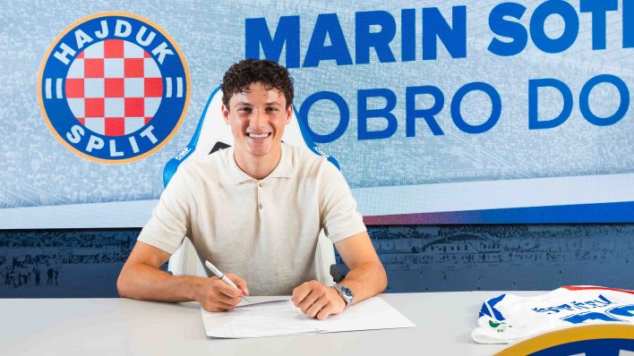 Marin Šotiček predstavio se Hajduku: 'Jako mi se sviđa Garcijin nogomet'