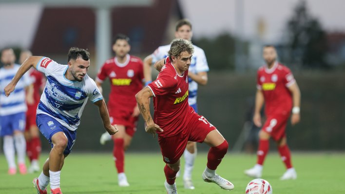 Ovo je nasmijalo sve na stadionu: Poslušajte što je Rudeš pustio nakon gola za 1:6