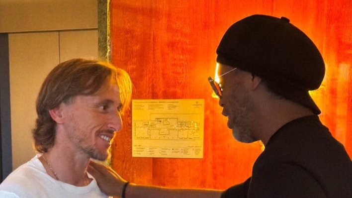 Ronaldinho objavio fotografiju s Modrićem. Napisao je samo dvije riječi