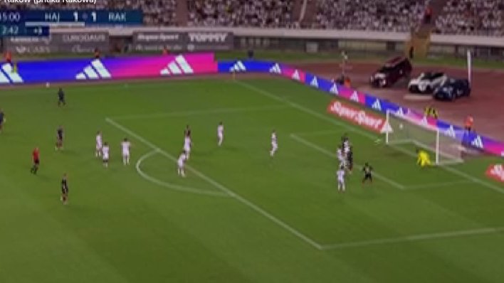 Trenutak kad se Poljud zaledio: Pogledajte koliko je Hajduk imao sreće u trećoj minuti nadoknade