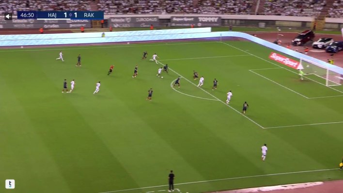 Ludnica na Poljudu! Pogledajte spektakularnu akciju i golčinu Hajduka za 2:1
