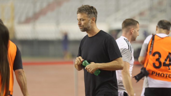 Trener Hajduka: 'Proći ćemo u Poljskoj. Crveni karton je puno promijenio'