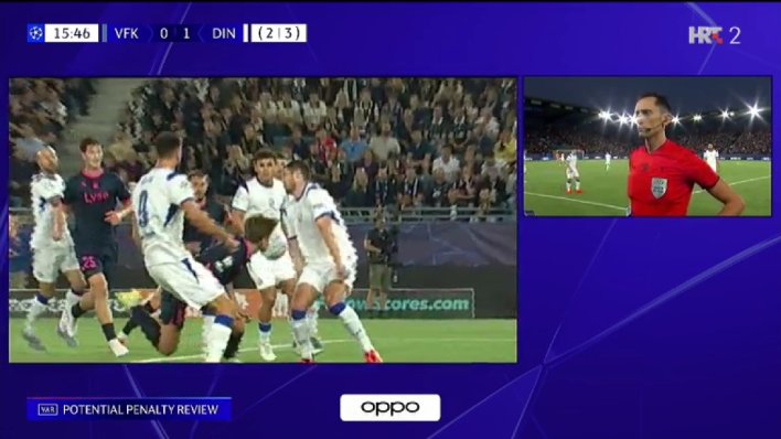 Dinamo poveo, a onda je VAR sve promijenio: Pogledajte sporni penal za 1:1