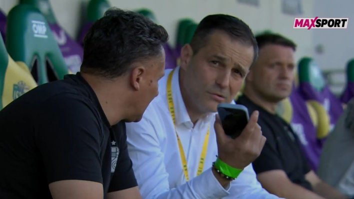 O čemu su pričali Kovačević i sportski direktor? Pogledajte kako su reagirali kad su vidjeli kamere