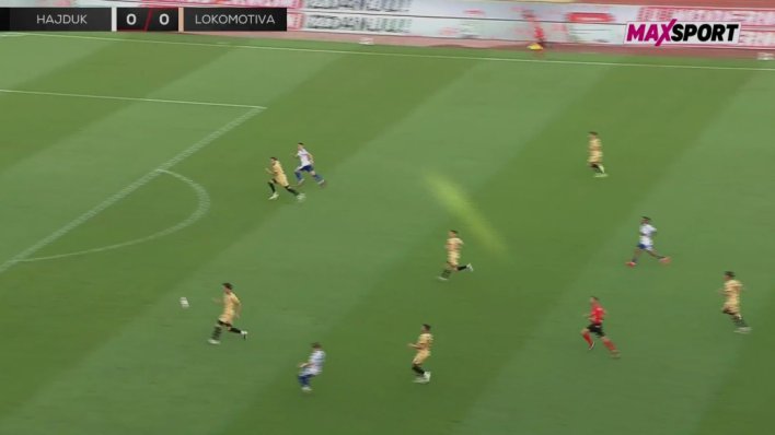Hajduk poveo na Poljudu: Pogledajte kako su Hrgović i Šego kaznili veliku pogrešku Lokomotive