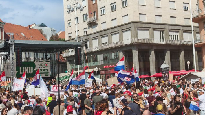 Političari na prosvjedu: 'Ovo je dokaz da Hrvatska još nije propala'