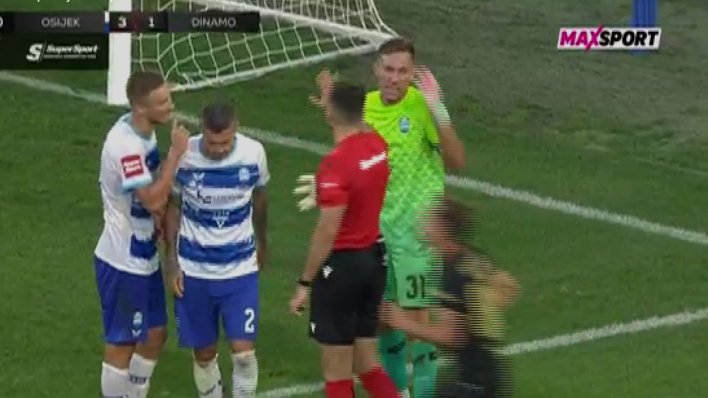 Osječani su poludjeli! Pogledajte penal za Dinamo u sudačkoj nadoknadi za 3:2