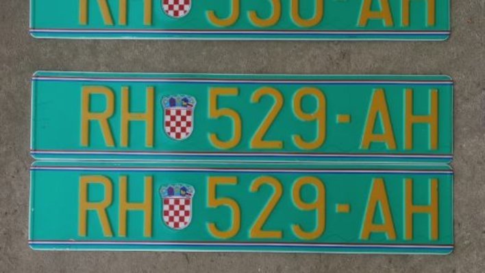 Vidjeli ste automobil sa zelenim hrvatskim tablicama? Ne može ih dobiti bilo tko, evo čemu zapravo služe