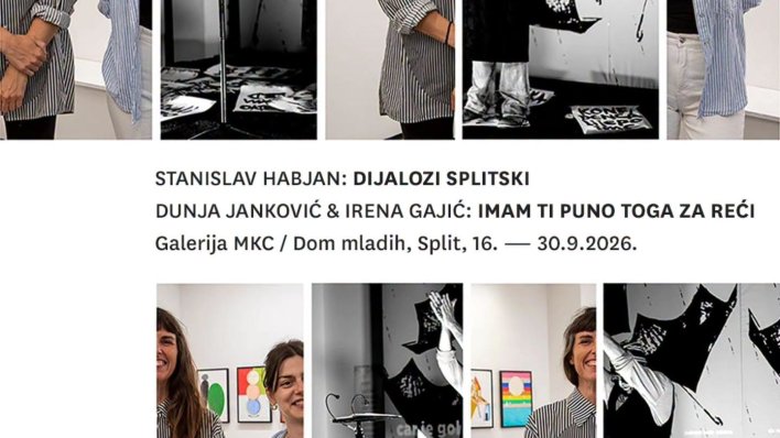 Od „Dijaloga splitskih“ do osobnih poruka: Dvije nove izložbe stižu u Dom mladih