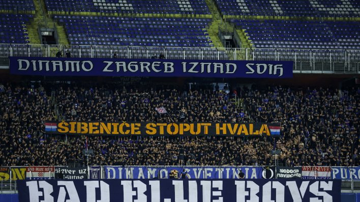 'Šibeniče stoput hvala': Pogledajte što su Bad Blue Boysi napravili u 35. minuti