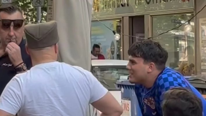 Obukao hrvatski dres i pojavio se među tisućama srpskih navijača u Münchenu: Pogledajte što se dogodilo