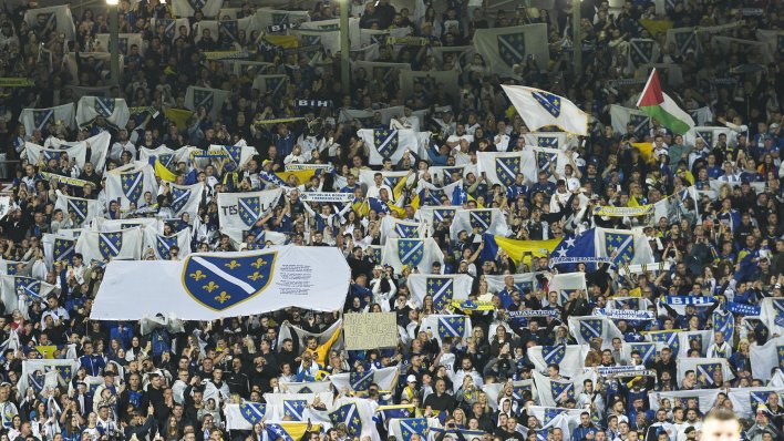 Pogledajte brutalnu poruku koju su sinoć navijači BiH uputili preminuloj ratnoj zločinki Biljani Plavšić
