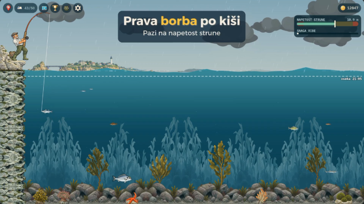 Nova mobilna igra iz Hrvatske: Na splitskom lukobranu možete pecati mobitelom