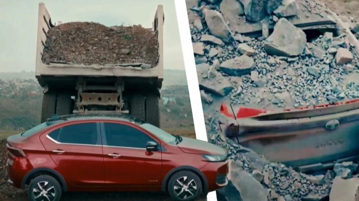 Na jeftini novi automobil istovarili su 20 tona kamenja: Kad su ga otkopali i pokušali upaliti, uslijedio je šok