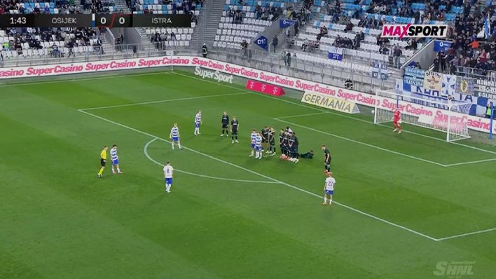 Pogledajte spektakularne golove s Opus Arene: Osijek je poveo, Istra je stigla do preokreta