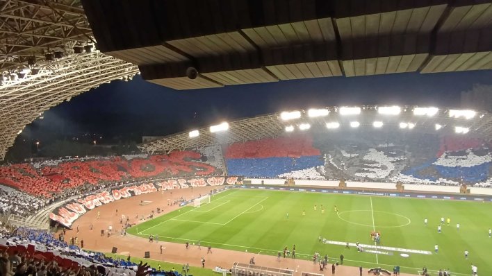 Pogledajte Torcidinu spektakularnu koreografiju za utakmicu s Ajaxom