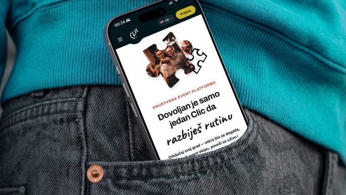 Platforma Clic na jednom mjestu okuplja događanja i povezuje ljude koji žele na njih otići