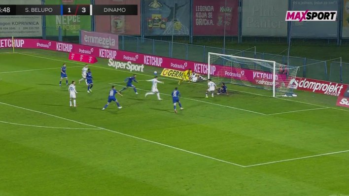 Dinamo zabio i četvrti gol: Pogledajte što se sve dogodilo u kaznenom prostoru Slavena