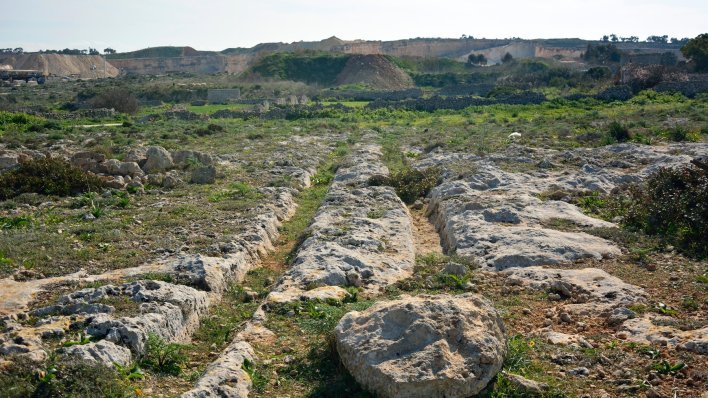 Tajanstveni kameni 'kolosijeci' na Malti možda nisu pretpovijesni