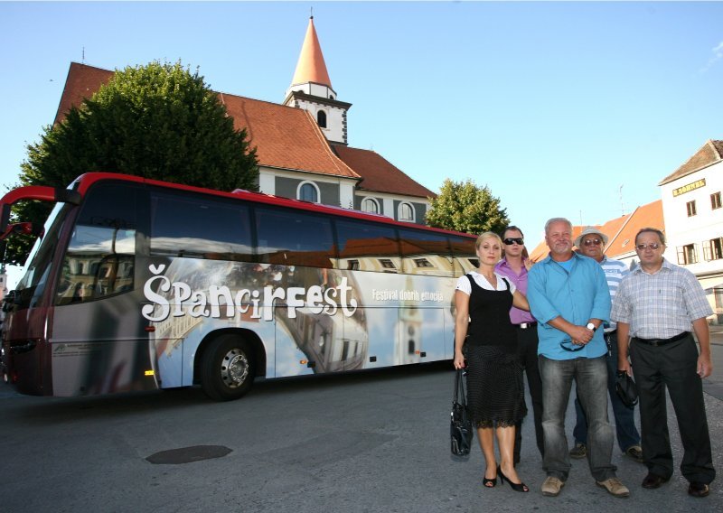 Za posjetitelje Špancirfesta besplatno iz Varaždina