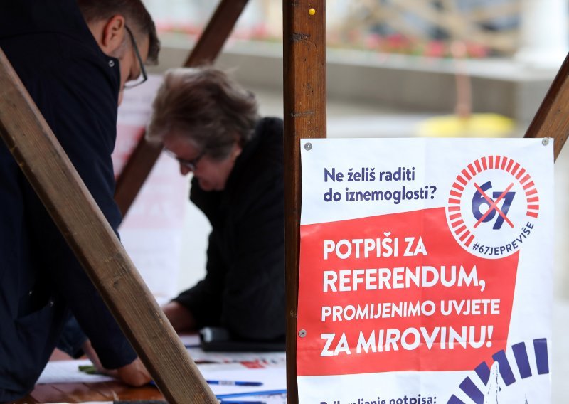 Inicijativa '67 je previše' u četvrtak predaje 65 kutija Hrvatskom saboru sa 748.624 potpisa za referendum
