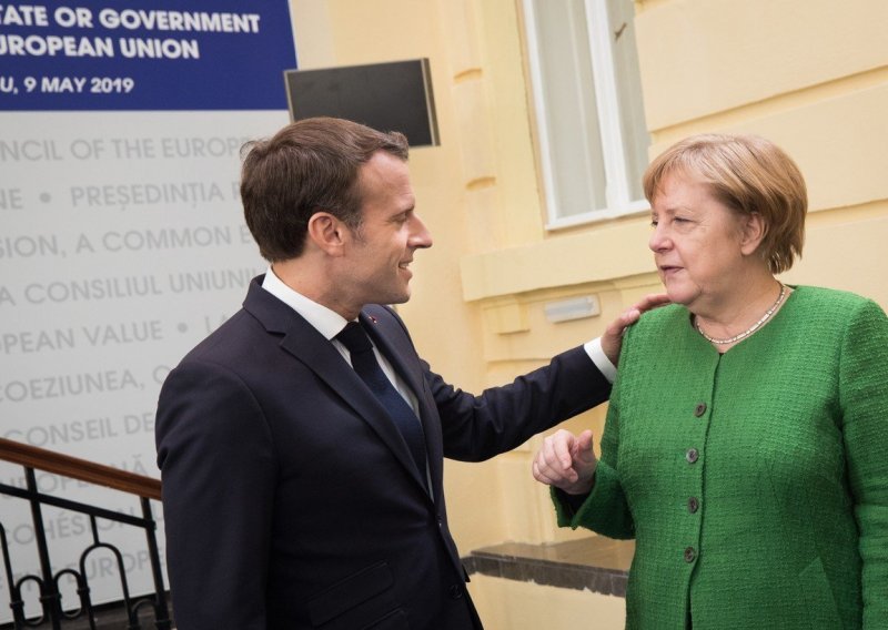 Macron: Ako bude htjela, podržat ću Merkel za predsjednicu Europske komisije
