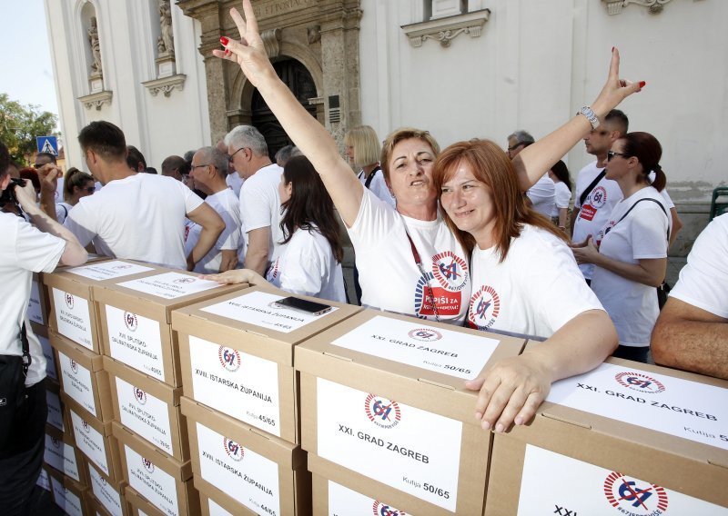 Sindikati Aladroviću: Nećemo na sastanak dok Sabor ne raspiše referendum