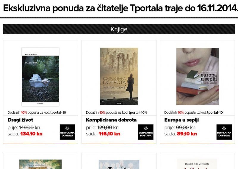 Posebni popusti samo za čitatelje tportala u novoj web trgovini