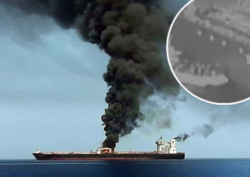 Amerikanci objavili snimku za koju tvrde da dokazuje da je Iran torpedirao tankere