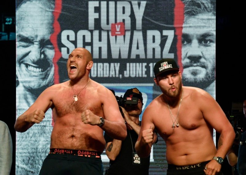 Tyson Fury nije izdžao: Schwarza ću rasturiti, a onda ću rasturiti Ruiza. Obojica su obične propalice