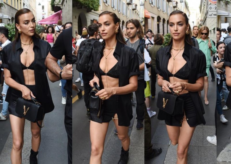 Što joj se dogodilo nakon prekida? Irina Shayk šeće gradom u grudnjaku i minici