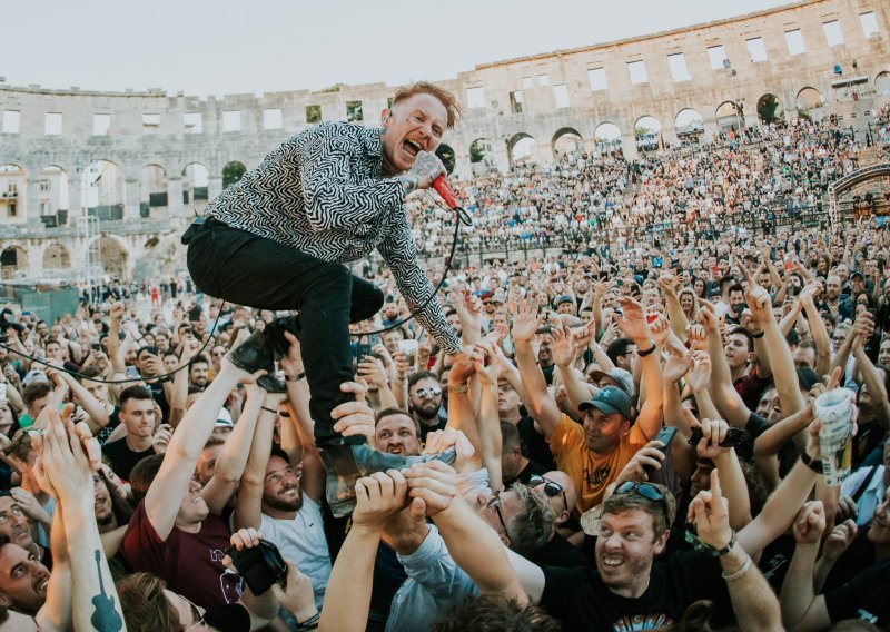 Foo Fightersi raspametili Hrvate: Pogledajte fotografije spektakularnog drugog koncerta u pulskoj Areni