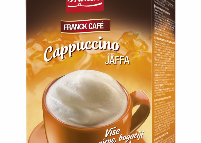 Franck Café Cappuccino obogaćen okusom Jaffe