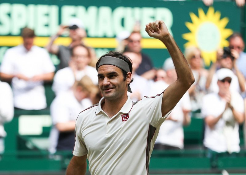 Federer jubilarnom titulom u Halleu najavio svoj pohod na Wimbledon