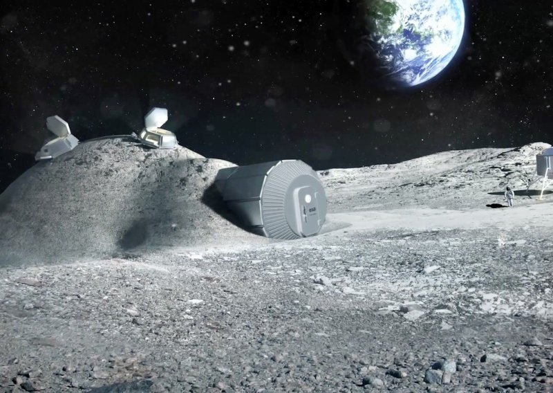 NASA traži formulu za izradu betona za trajnu bazu na Mjesecu