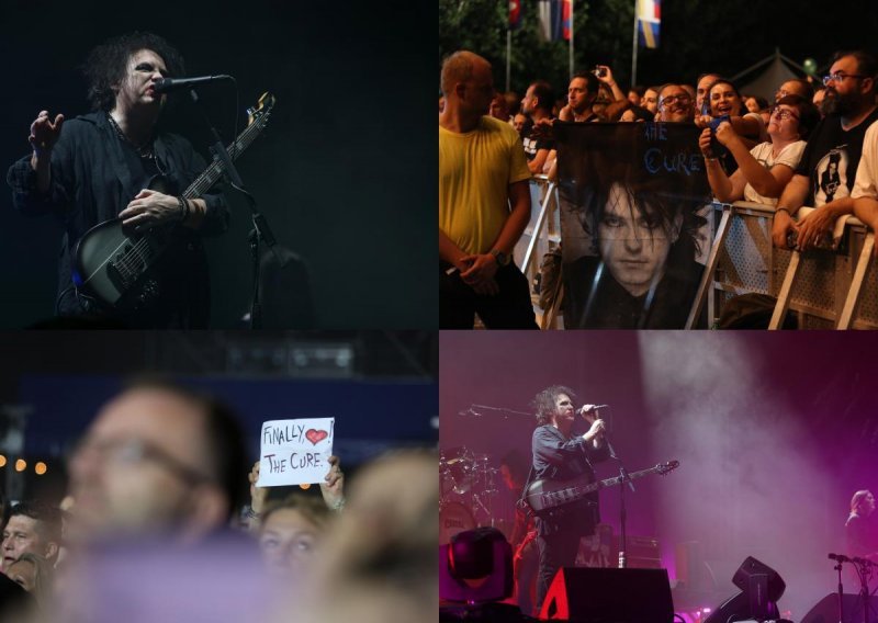 Legendarni The Cure po prvi put u Zagrebu: Pogledajte fotografije s koncertnog spektakla