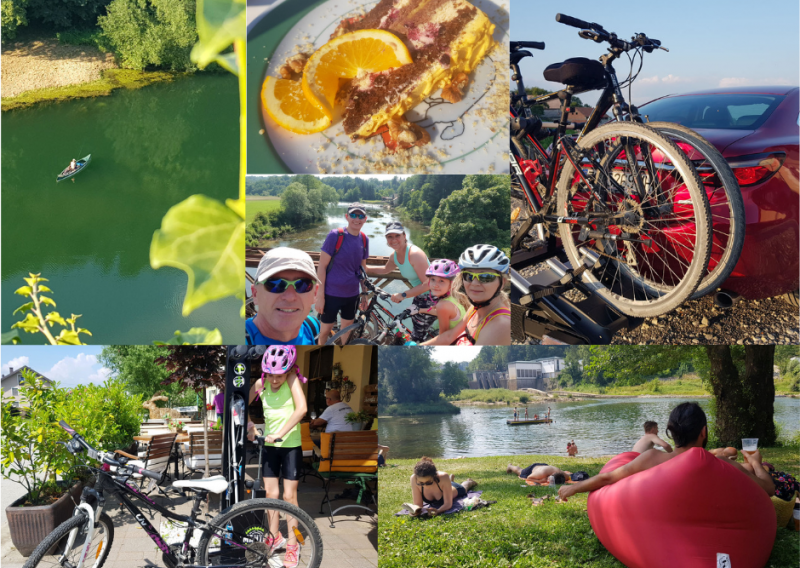 Biciklistički raj za ljetne vrućine u blizini Zagreba? Dvadesetak kilometara čistog užitka uz Dobru i Kupu