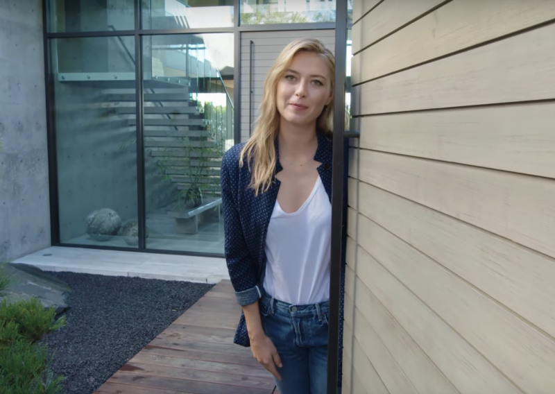 [VIDEO] Marija Šarapova otvorila vrata svog luksuznog doma koji ostavlja bez daha