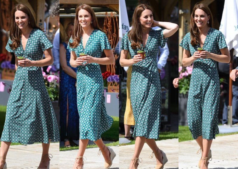 Kate Middleton opet ima odličnu haljinu i udobne cipele kojih se ne odriče već godinama