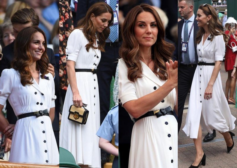 Kate Middleton zablistala u idealnoj ljetnoj haljini na Wimbledonu