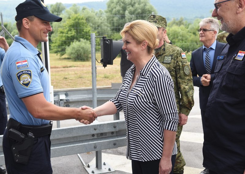 Predsjednica u Kordunskom Ljeskovcu: Očekujem da EU shvati da se brani na ovoj granici
