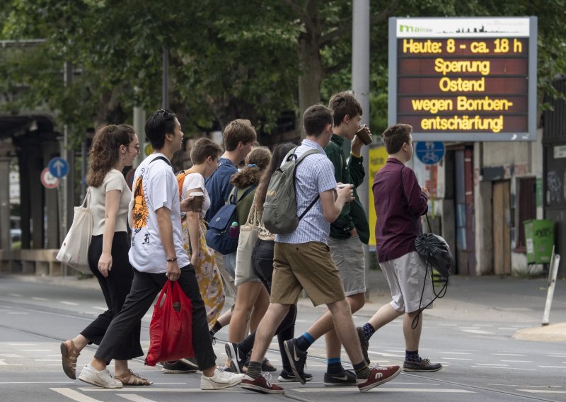 Velika evakuacija u Frankfurtu zbog bombe